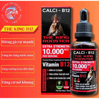 Dinh Dưỡng 100ml Vitamin B12 10000 Nâng Cấp Nhập Mỹ Mới Nuôi Gom Bo Cấp Tốc 7-10 Ngày Đ.á