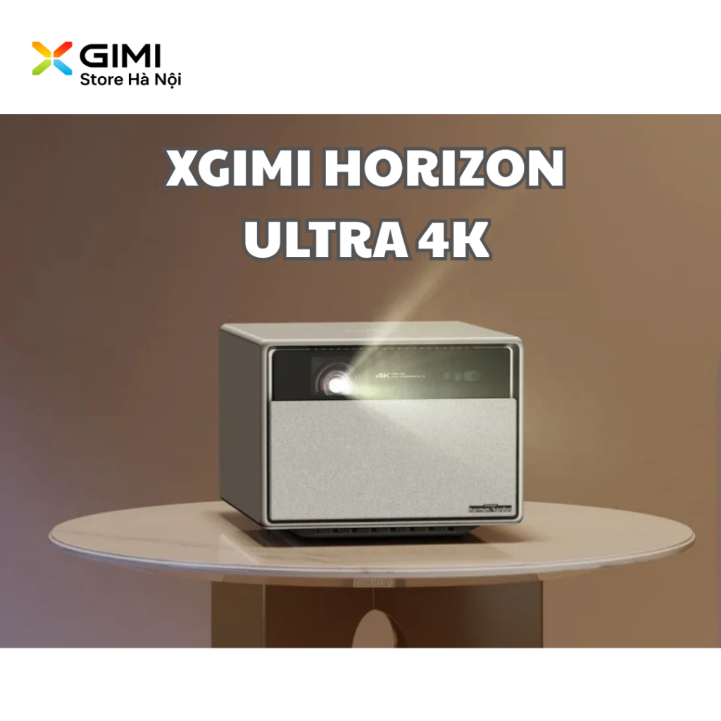 Máy chiếu XGIMI Horizon Ultra Chính hãng 4K UHD Dolby Vision 4000 ANSI Lumens Android TV 11 âm thanh Harman Kardon | BigBuy360 - bigbuy360.vn