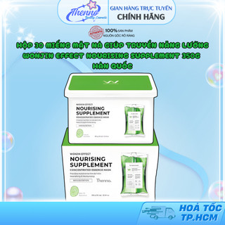  Hộp 30 Miếng Mặt Nạ Giúp Truyền Năng Lượng Wonjin Effect Nourising Supplement 350g Hàn Quốc 