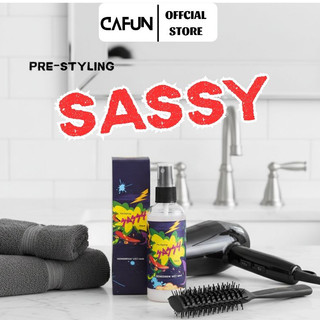  Xịt Tạo Phồng CAFUN Xịt Phồng Tóc Tự Nhiên Giữ Nếp Không Gây Bết Tóc Dưỡng Tóc | Prestyling Sassy 100ML 