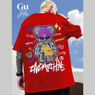 (9Kg - 92Kg) Áo thun Unisex cực chất họa tiết gấu Bear Brick thời trang cho bé trai, bé gái, nam nữ - Gu Hà I H75