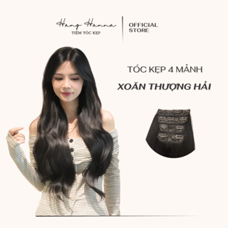  Premium Design by Hang Hanna | Tóc Kẹp 4 Phím Xoăn Thượng Hải - Tóc Kẹp Phím Hằng Hanna 