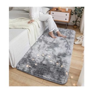 Thảm lông trải chân giường 75cm x 1m6  trải sàn phòng ngủ  phòng khách siêu ấm mềm mịn dày dặn 