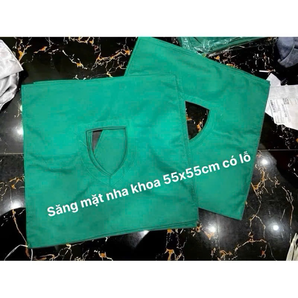 Săng mặt nha khoa 55x55cm có lỗ
