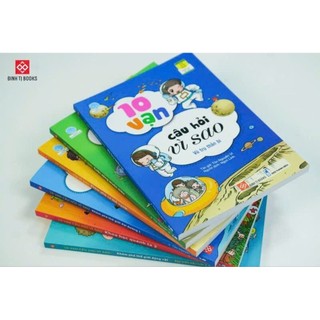  Sách - 10 vạn câu hỏi vì sao trọn bộ 18 tập truyện tranh khoa học vui nhộn cho bé 5-15 tuổi - Đinh Tị Books 