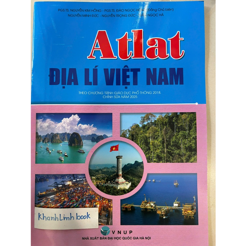 Sách - Atlat Địa Lí Việt Nam ( 34 tỉnh thành)