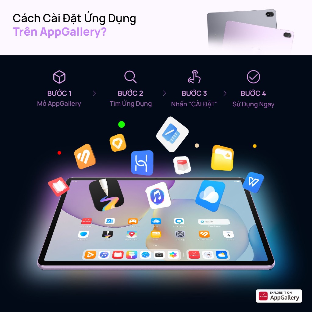 [NEW] Máy tính bảng HUAWEI MatePad 11.5 PaperMatte Mới 8+256GB | Hiệu Suất Như PC | Pin 10.100 mAh | Sạc Nhanh 40W | BigBuy360 - bigbuy360.vn