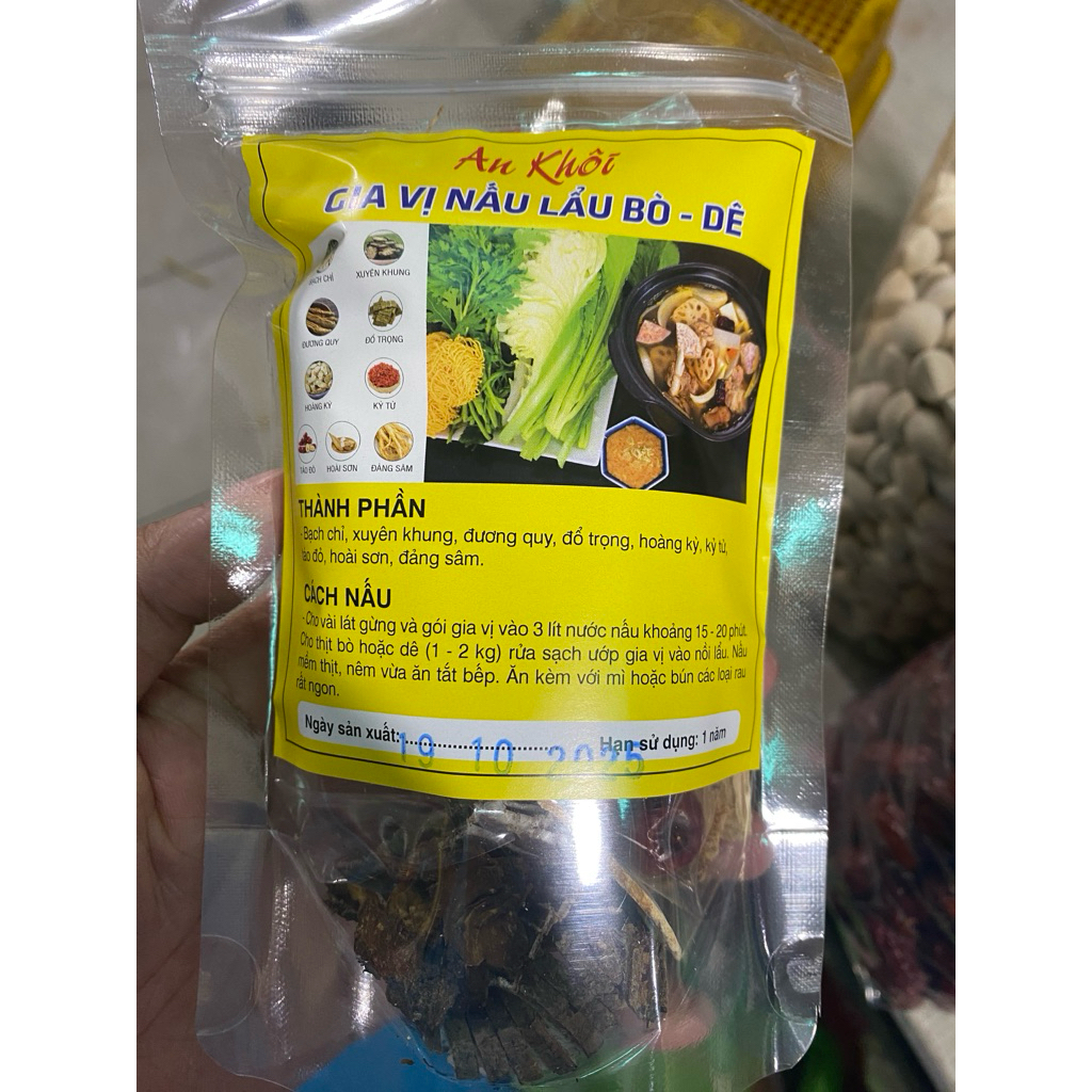 Gia vị nấu lẩu dê - bò