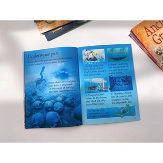Sách Tiếng Anh Usborne Beginners History – Boxset 10 Cuốn Bìa Cứng Nhập Màu