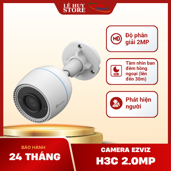 Camera Ngoài Trời Ezviz H3C - Hàng Chính Hãng