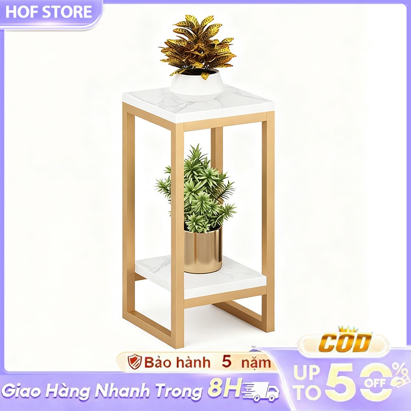 HOF Kệ để hoa để đồ inox  kệ đứng đa tầng trưng bày cây cảnh trang trí phòng kháchphong cách Bắc Âu