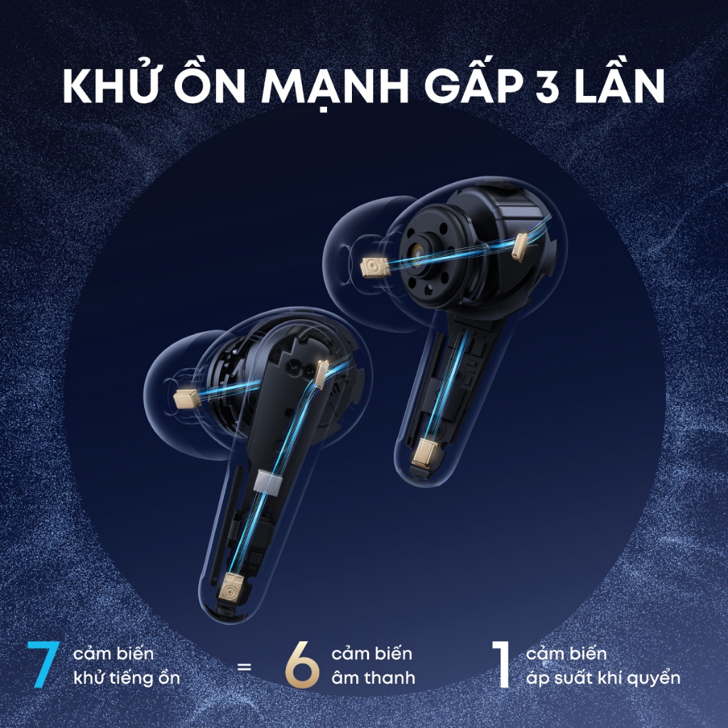 Tai nghe bluetooth soundcore Liberty 4 Pro | Chống ồn ANC 3.0 | Màn hình cảm ứng | Tích hợp phiên dịch | BigBuy360 - bigbuy360.vn