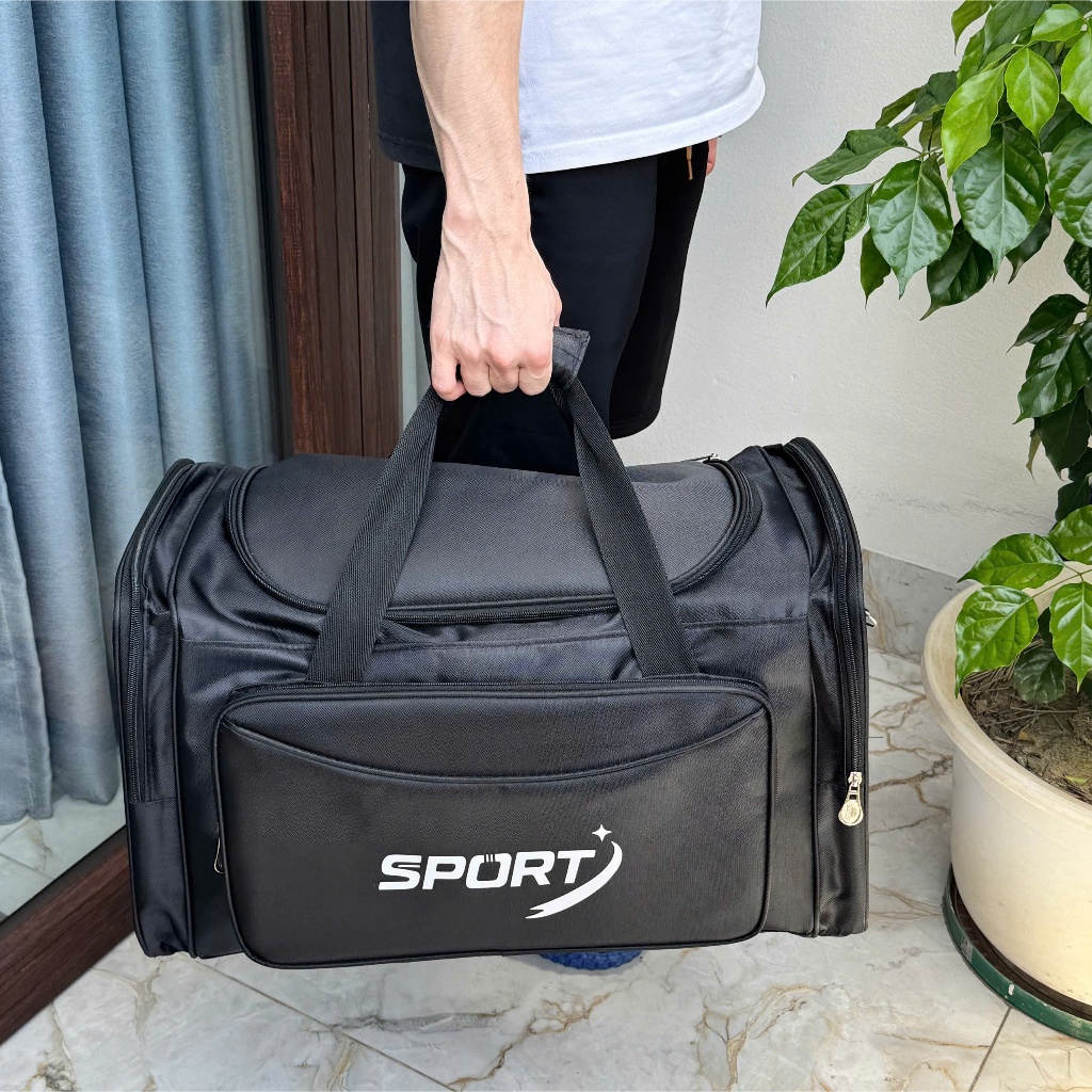 Túi trống du lịch thể thao nam nữ có nhiều ngăn đựng đồ to rộng, siêu bền