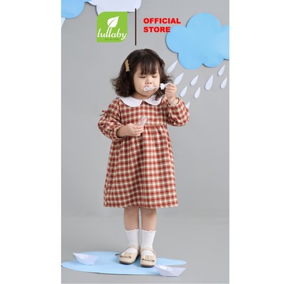 LULLABY - NH519N - ĐẦM CỔ SEN DÀI TAY