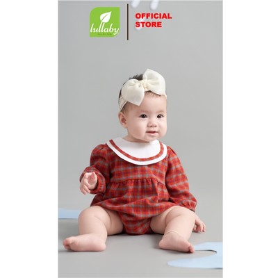 LULLABY - NH520N - ROMPER DÀI TAY DẠ KẺ
