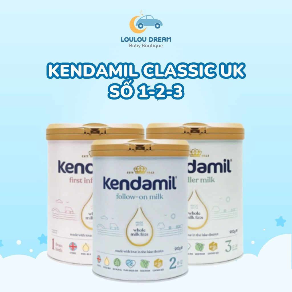 Sữa bột Kendamil Classic Anh lon 800gr