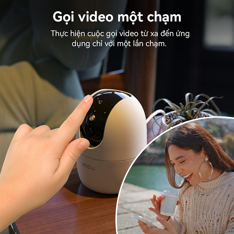 Camera trong nhà IMOU Ranger 2 A32 & A52 PRO - Độ phân giải 2K 3K, Quay quét 360, Tích hợp phím Gọi | BigBuy360 - bigbuy360.vn