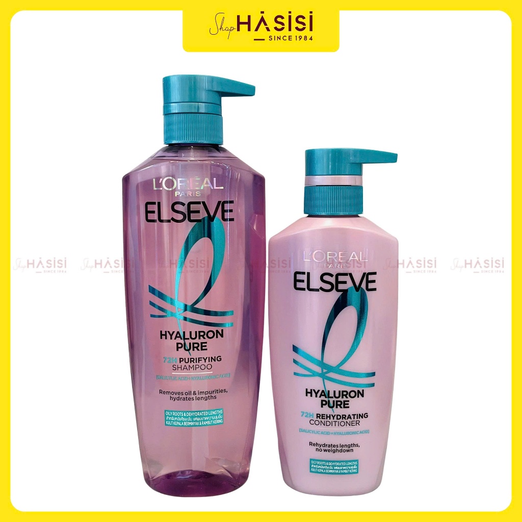 Dầu Gội, Xả LOREAL - Elseve Hyaluron Pure
