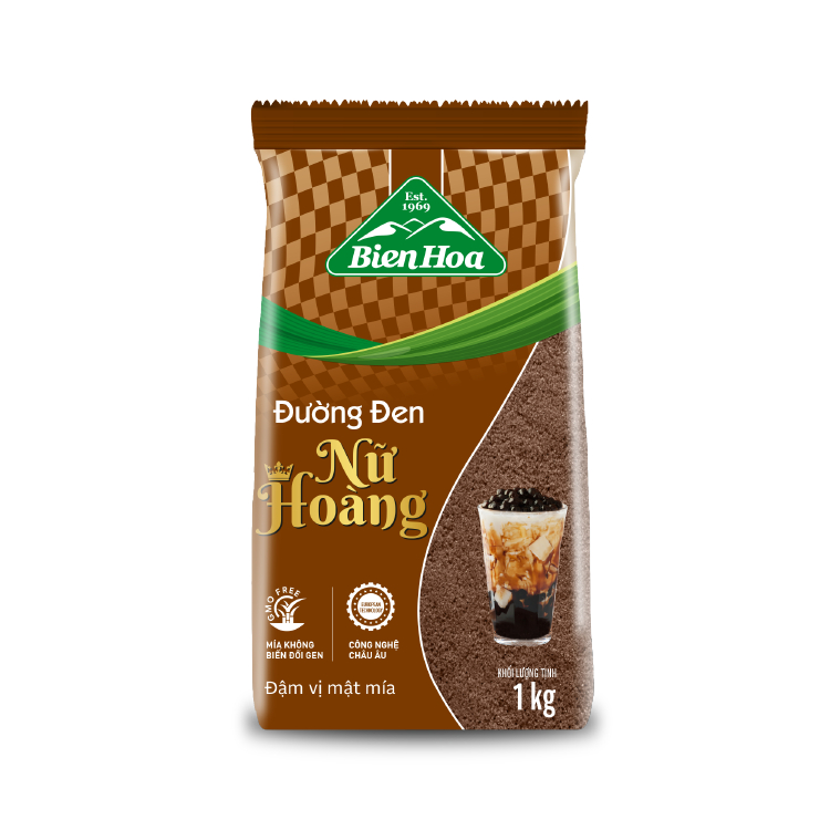 Đường đen Nữ Hoàng 1kg (đường Biên Hòa)