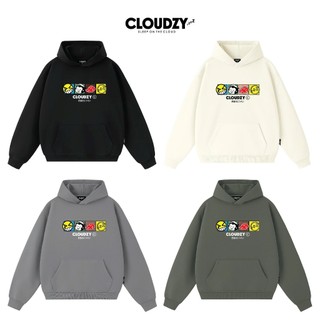  Áo khoác hoodie nỉ nam nữ form rộng oversize mũ to đầy dặn 2 lớp localbrand Cloudzy unisex TEAMMATE 