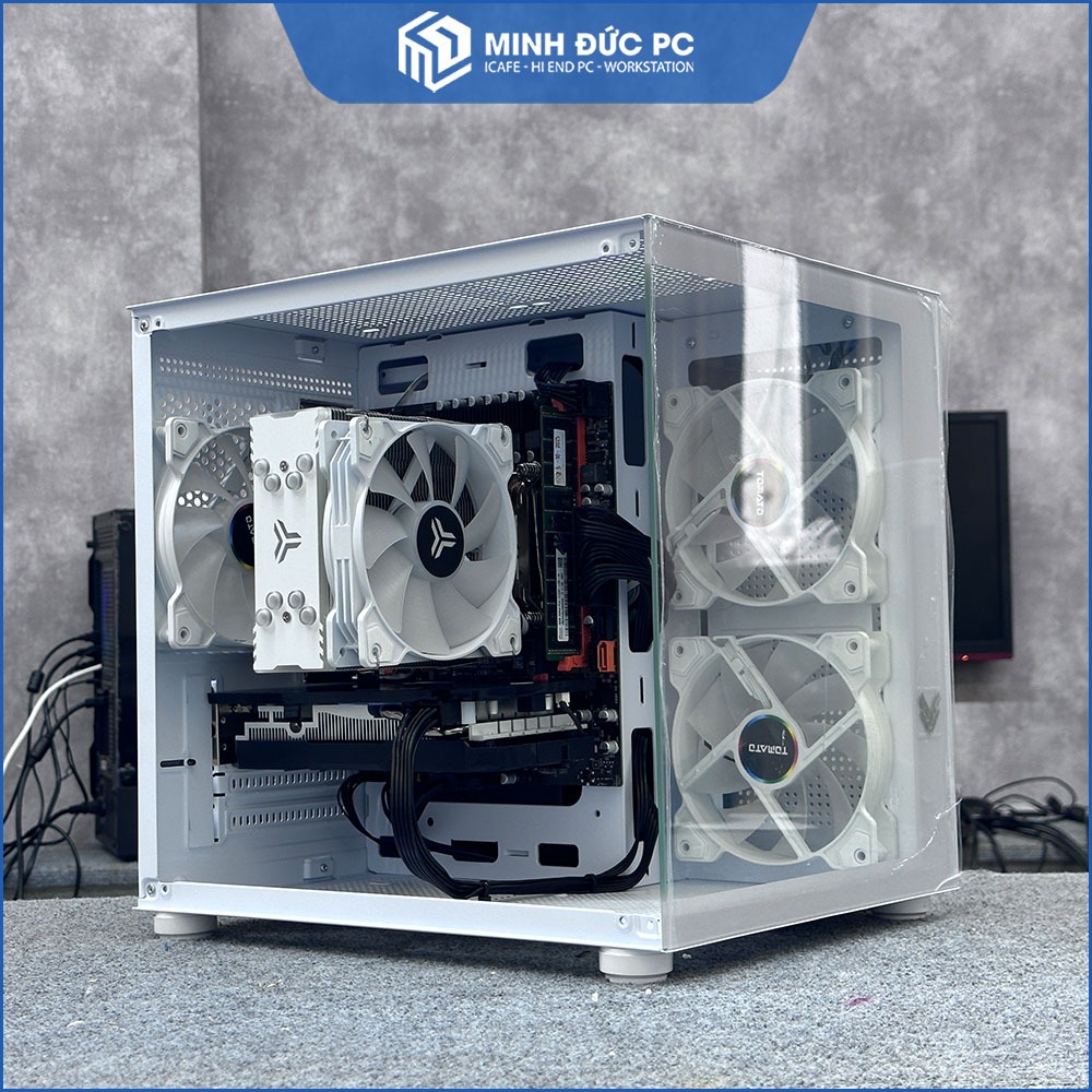 Bộ PC Gaming I5-12400F, RAM 16GB, VGA RTX 3050 6G Chiến Mọi Game - Minh Đức PC