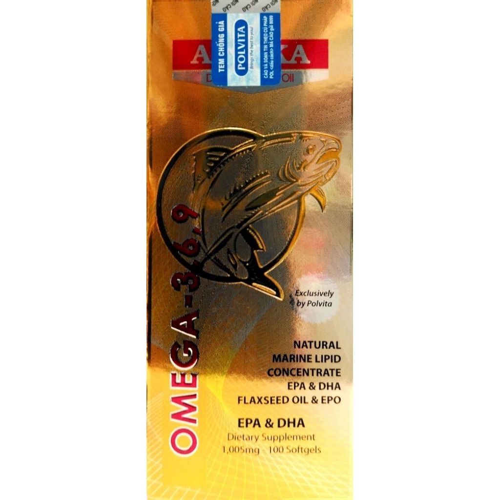 OMEGA alaska 3,6,9_ Lọ 100 viên