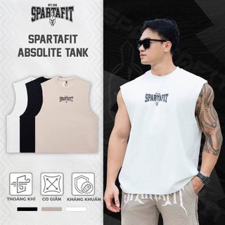 Áo Ba Lỗ  Absolite Tank - Áo Tank top Thể Thao, Áo Thun Tập Gym, Áo Chạy Bộ, Chất Cotton - Spartafit