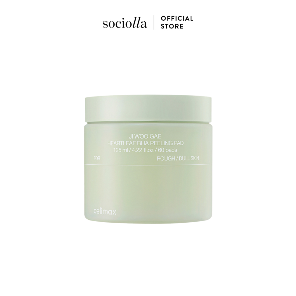 Toner Tẩy Tế Bào Chết Celimax Ji Woo Gae Heartleaf BHA Peeling Pad