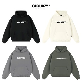   Giảm giá 50k  Áo hoodie nam nữ unisex form rộng mũ 2 lớp chất nỉ bông 100% premium Local Brand SIGNATUTE LOGO V1 