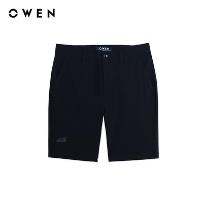Owen - Quần short Sport Life SS257130 màu Đen chất liệu Polyspun spandex