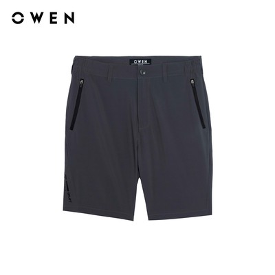 Owen - Quần short Sport Life SS257131 màu Xám đậm chất liệu Polyspun spandex