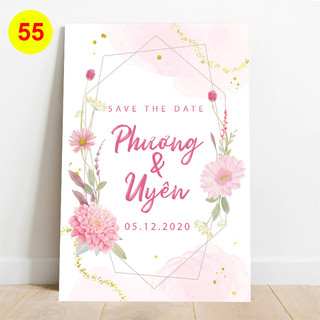 [MS 51-100] Bảng Welcome Đám Cưới