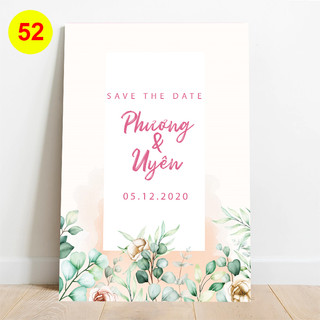 [MS 51-100] Bảng Welcome Đám Cưới