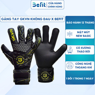  Găng tay thủ môn GKVN KĐ Không Đau có xương tháo rời độ dính chất lượng cao bao tay bắt bóng độ bền cao 