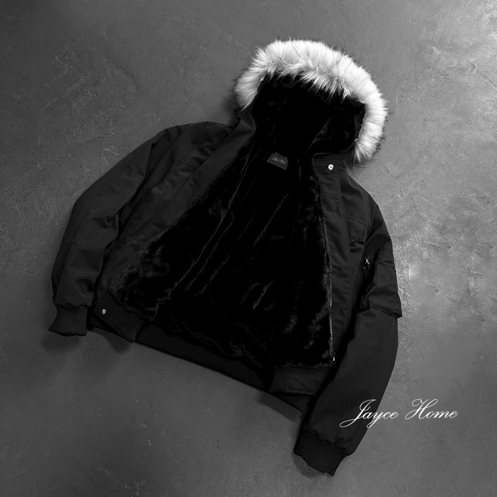 Áo khoác lông thỏ 𝐀𝐥𝐚𝐬𝐤𝐚 𝐏𝐮𝐟𝐟𝐞𝐫 𝐉𝐚𝐜𝐤𝐞𝐭 JayceHome