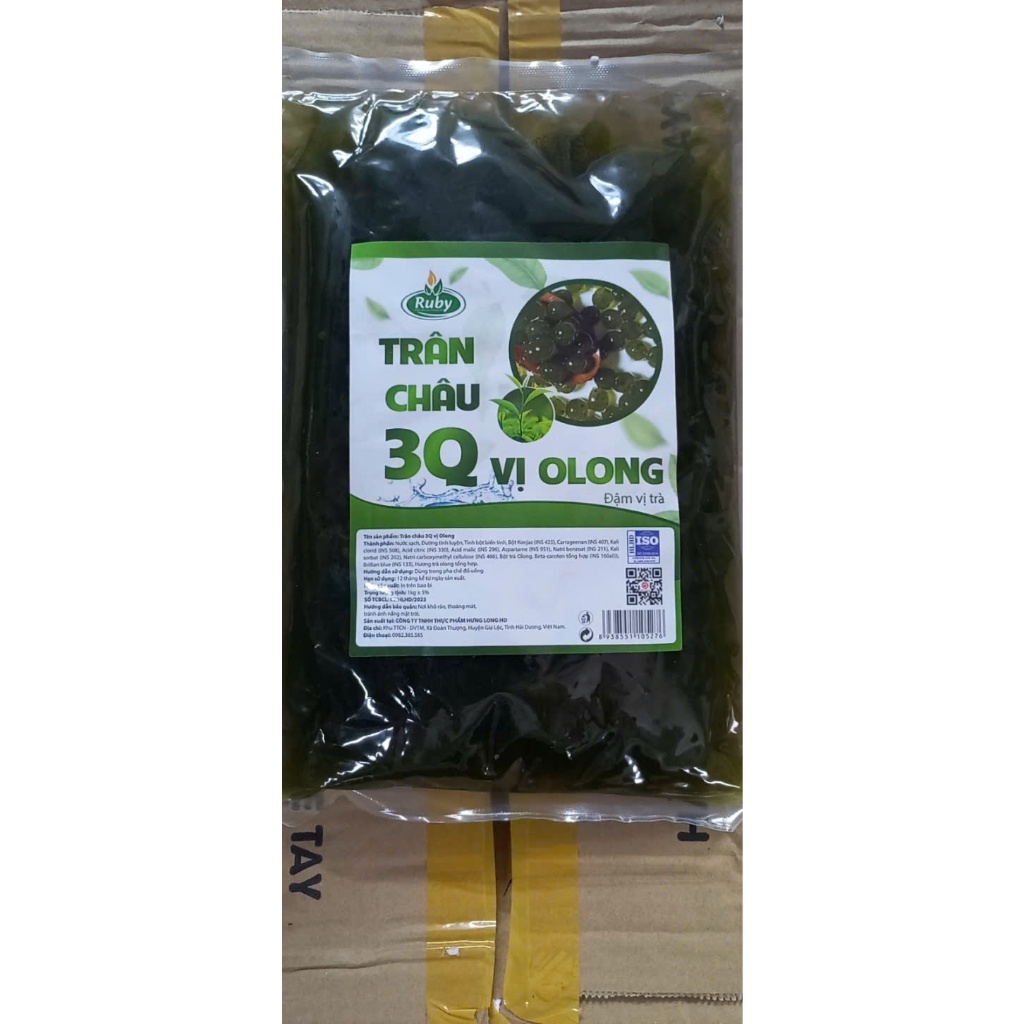 Trân châu 3Q Olong đậm vị Ruby 1kg