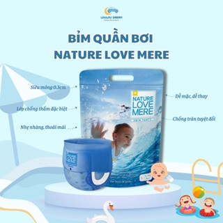  Bỉm bơi dạng quần Nature Love Mere Hàn Quốc size L XL dành cho bé 3 tháng đến 4 tuổi 