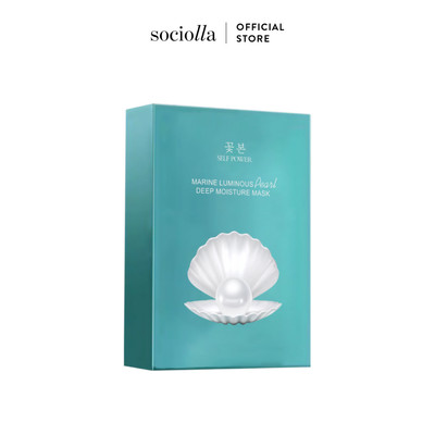 Mặt Nạ Dưỡng Ẩm Ngọc Trai Self Power Marine Luminous Pearl Deep Moisture Mask