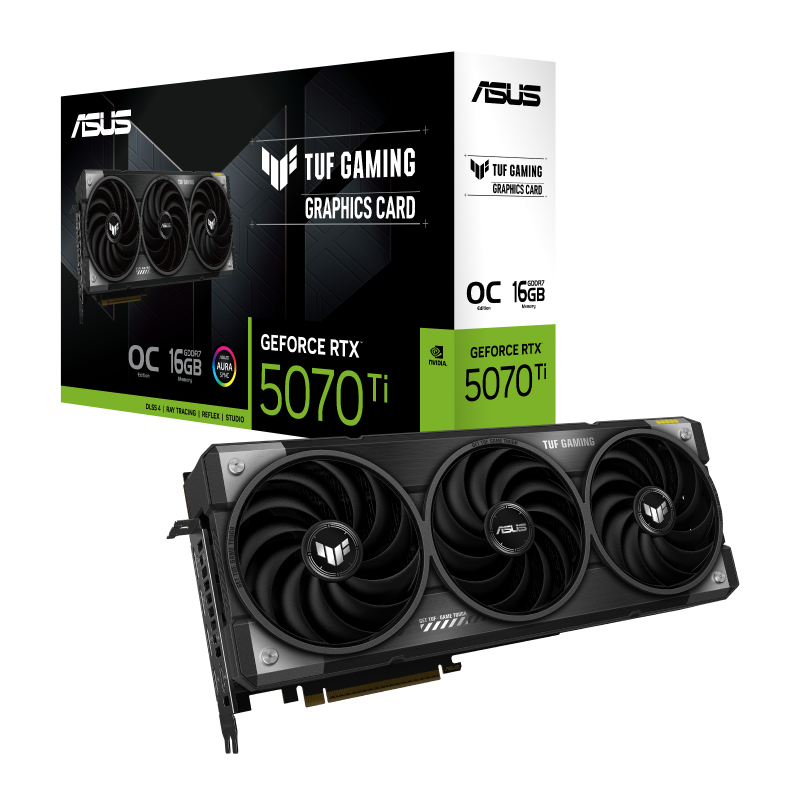 VGA Asus TUF Gaming RTX 5070 Ti 16GB GDDR7 OC
