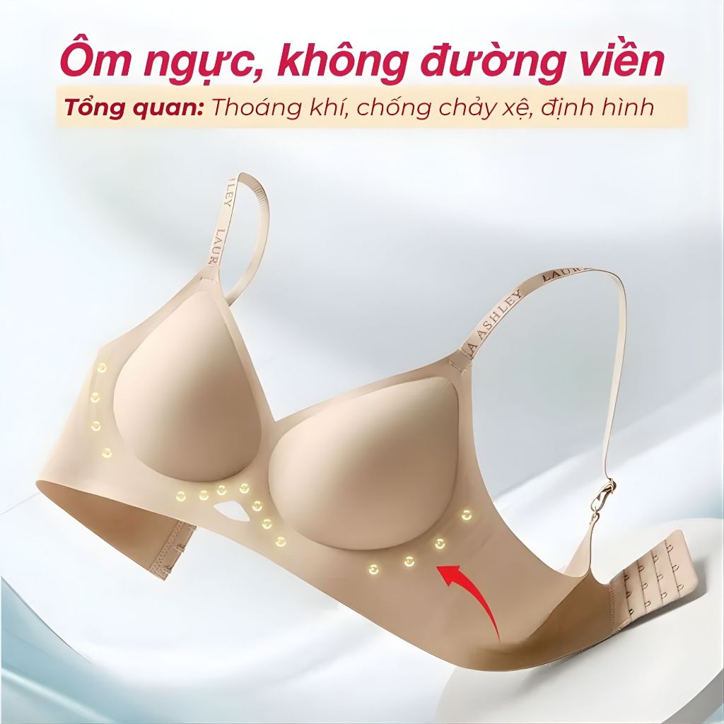 [ BST 2026 ] Áo Ngực Nữ Su Không Gọng Cao Cấp, Áo Lót Nữ Tàng Hình Gom Quả Chống Xệ VALICA A960