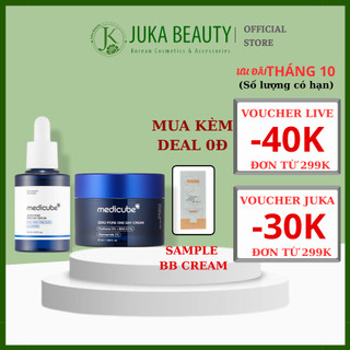  Tinh chất  Kem dưỡng dưỡng ẩm thu nhỏ lcl Medicube Zero Pore One Day Serum  Cream 