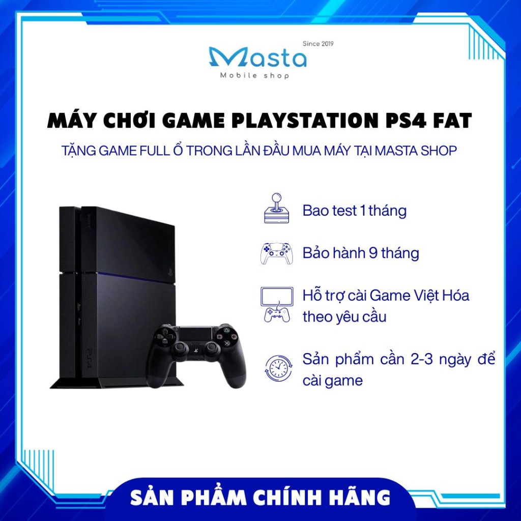 Máy chơi game PS4 Hắc Ám FAT 500GB/1TB (FAT đời đầu) Like New 99%