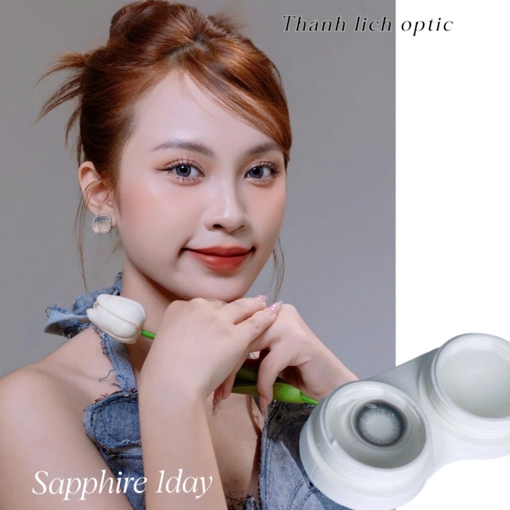 Kính áp tròng 1day màu Sapphie