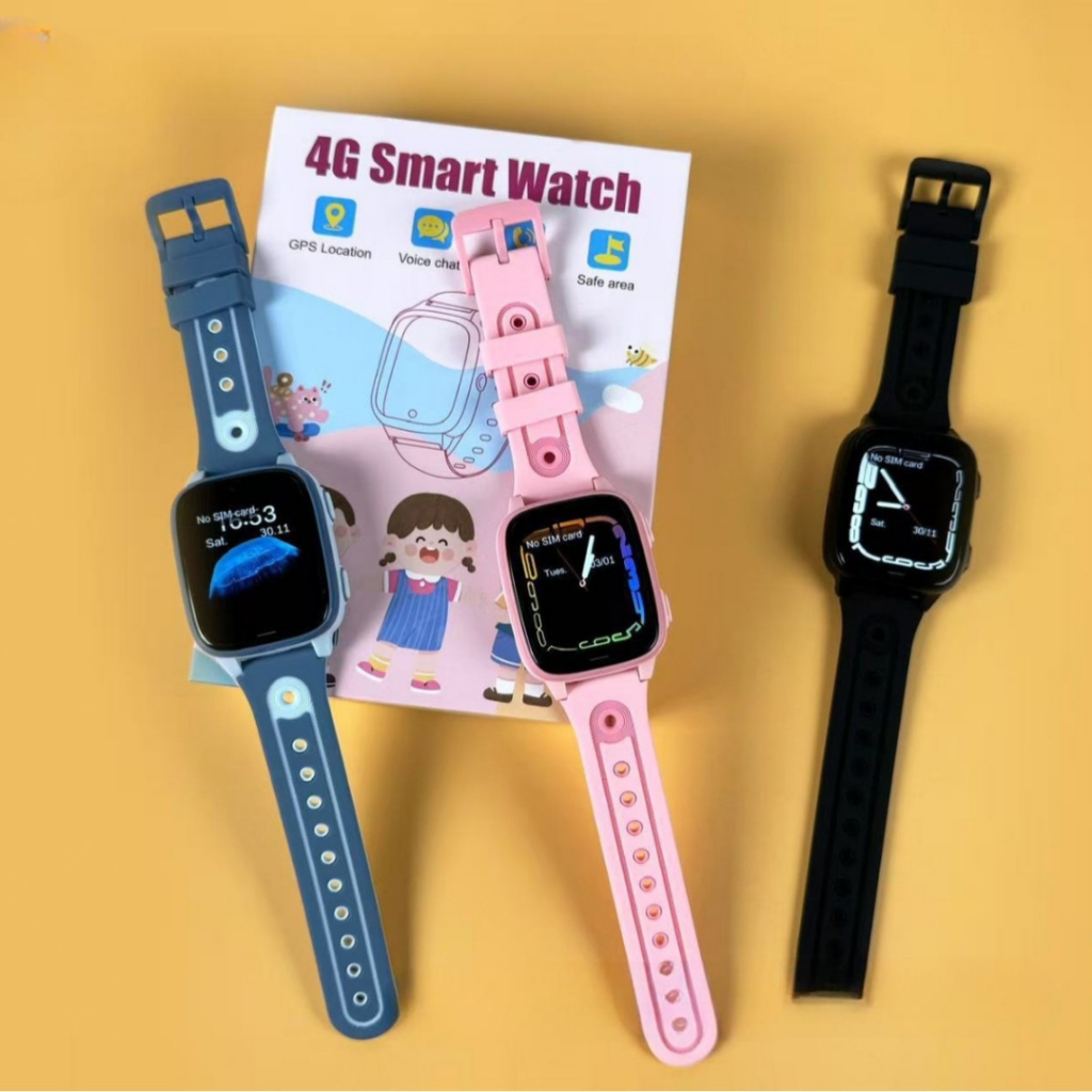 Đồng hồ thông minh trẻ em D51 mới 2025 mới định vị lắp sim nghe gọi chống nước có tiếng việt