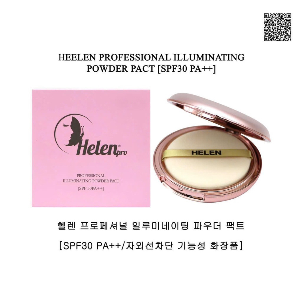 PHẤN NÉN TRANG ĐIỂM PHỨC HỢP ĐÁ QUÝ HELEN CHÍNH HÃNG
