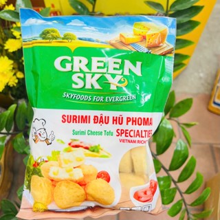  Đậu hũ phô mai greensky 400g thả lẩu nướng chiên siêu ngon hàng việt nam không kém EB 