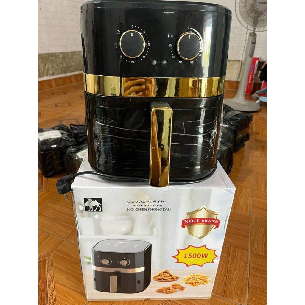 Nồi chiên không dầu CAMEL 15L chính hãng lỗi 1 đổi 1, bảo hành 12 tháng 1500W (Giá Rẻ 96)
