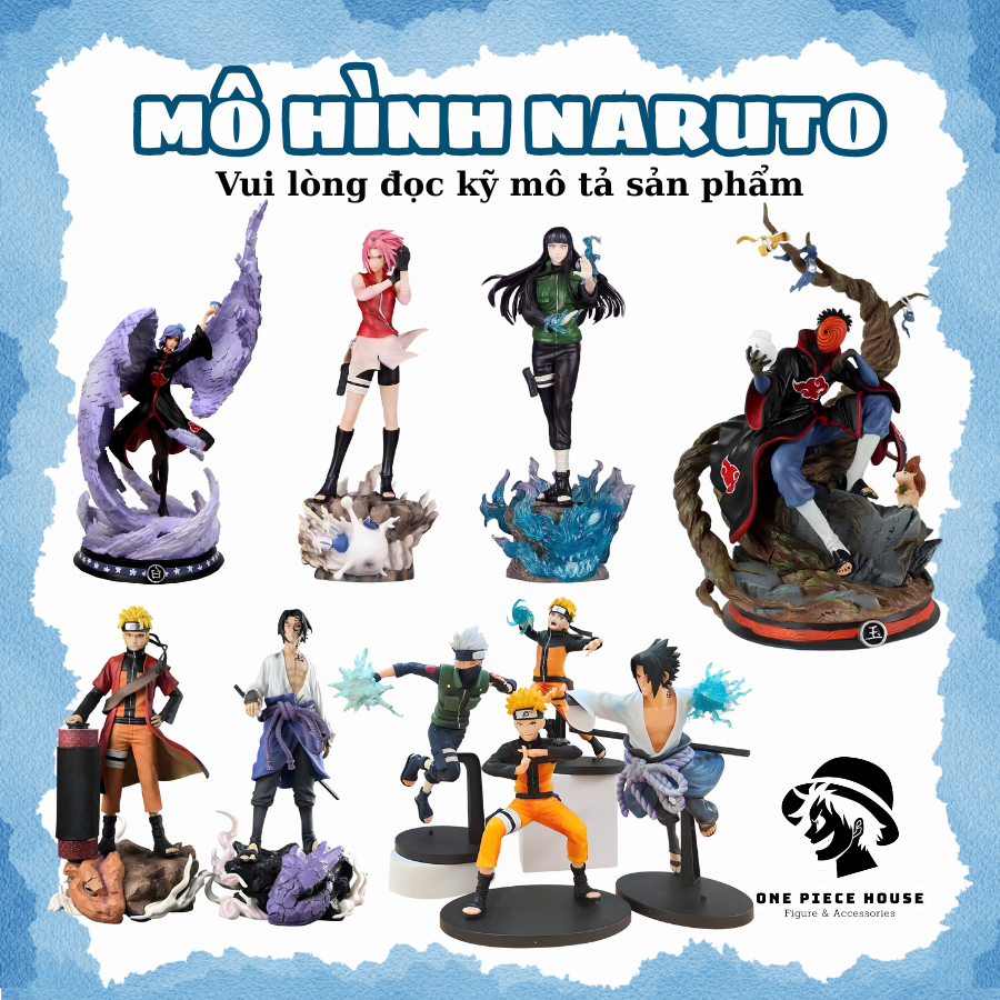 Mô Hình Nhân Vật NARUTO (Từ 15cm-45cm) - Mô Hình Hiệu Ứng, Kỷ Niệm, Trưng Bày - (Đọc mô tả)