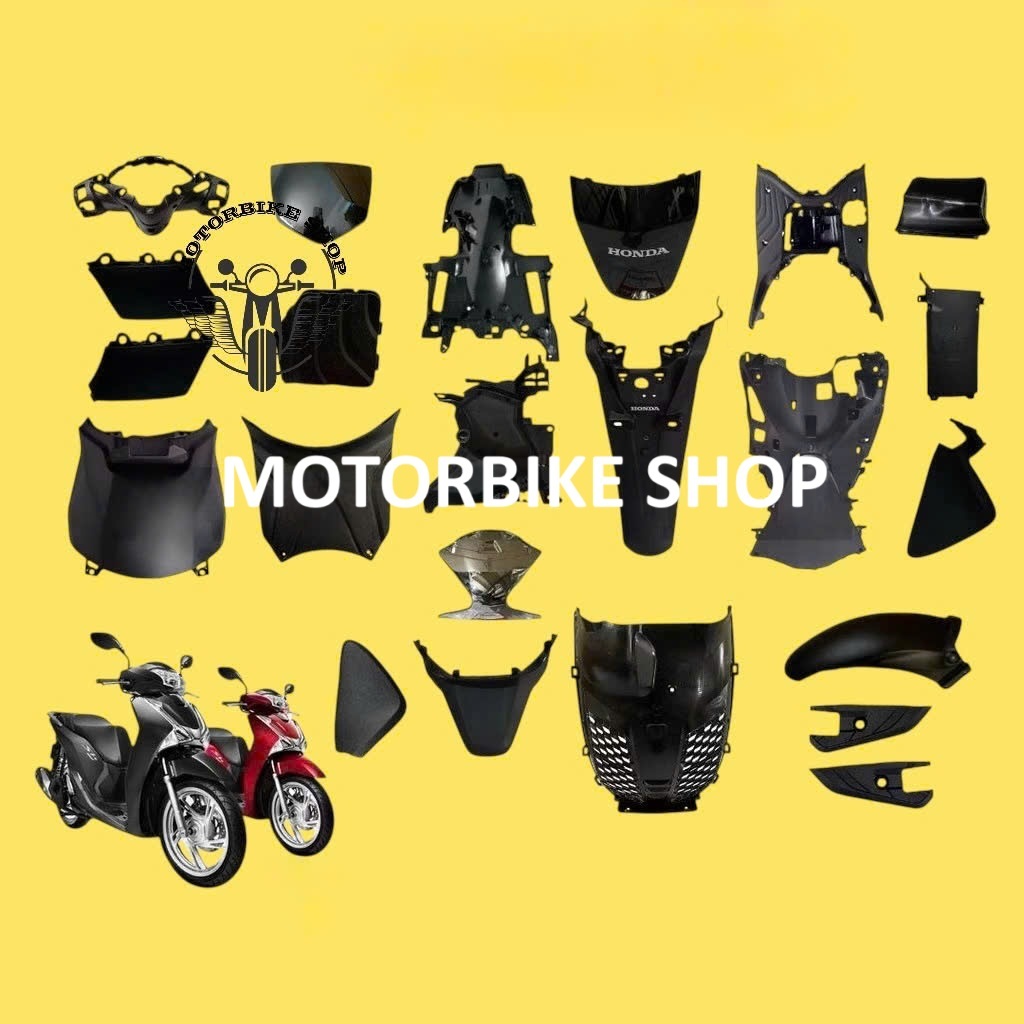 nhựa nhám đen dàn áo xe Sh Việt 125/150 2017-2019 chính hãng