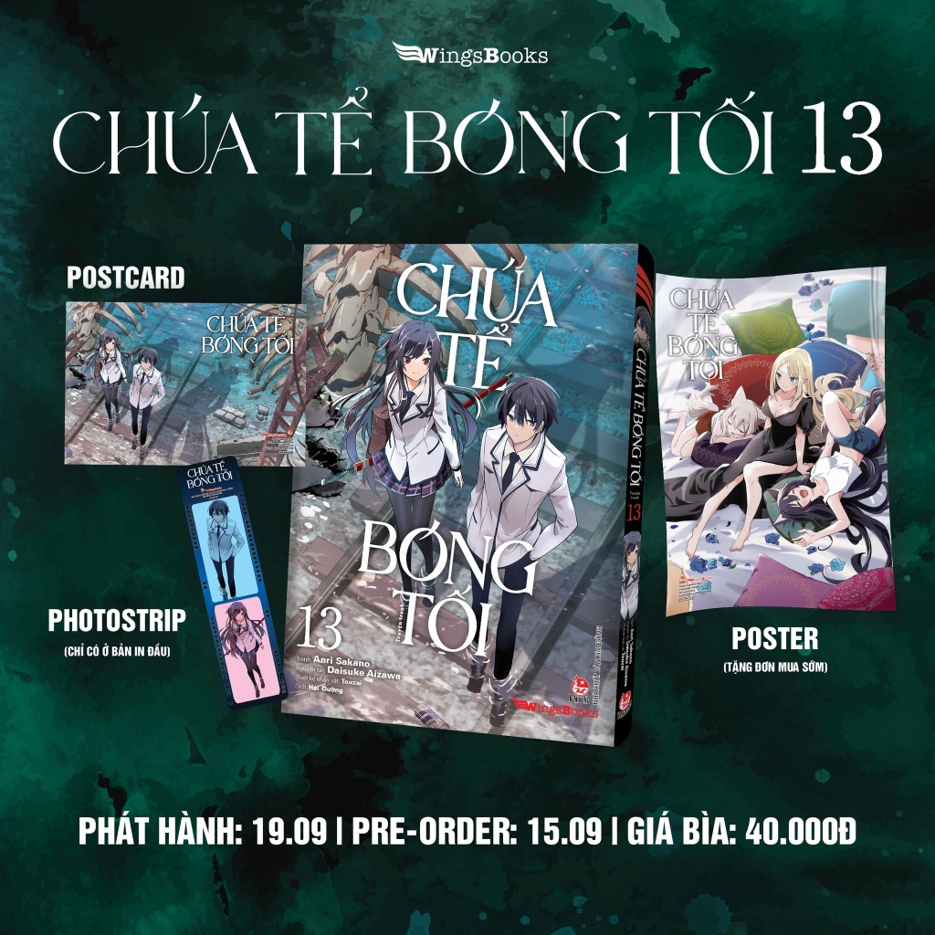 Truyện tranh Chúa tể bóng tối full 13 tập (Phiên bản manga) - Chang Book